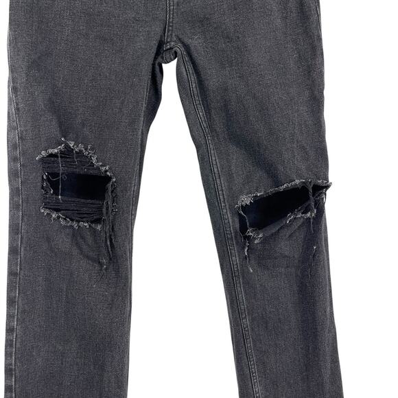 Abercrombie & Fitch The Ankle Straight Ultra High Rise Jean Distressed 26/2 - Picture 9 of 9